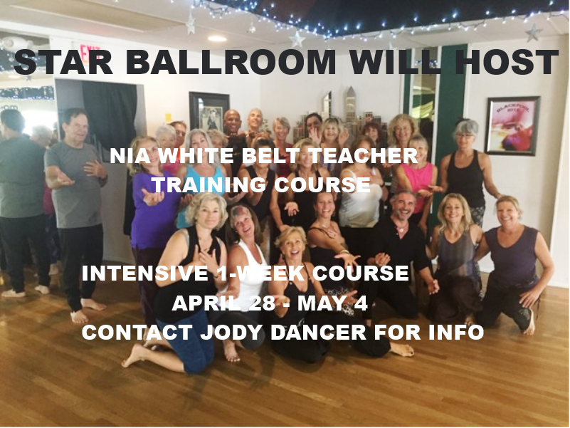 NIA White Belt Teacher Training Course at Star Ballroom - April 28 - May 4, 2017