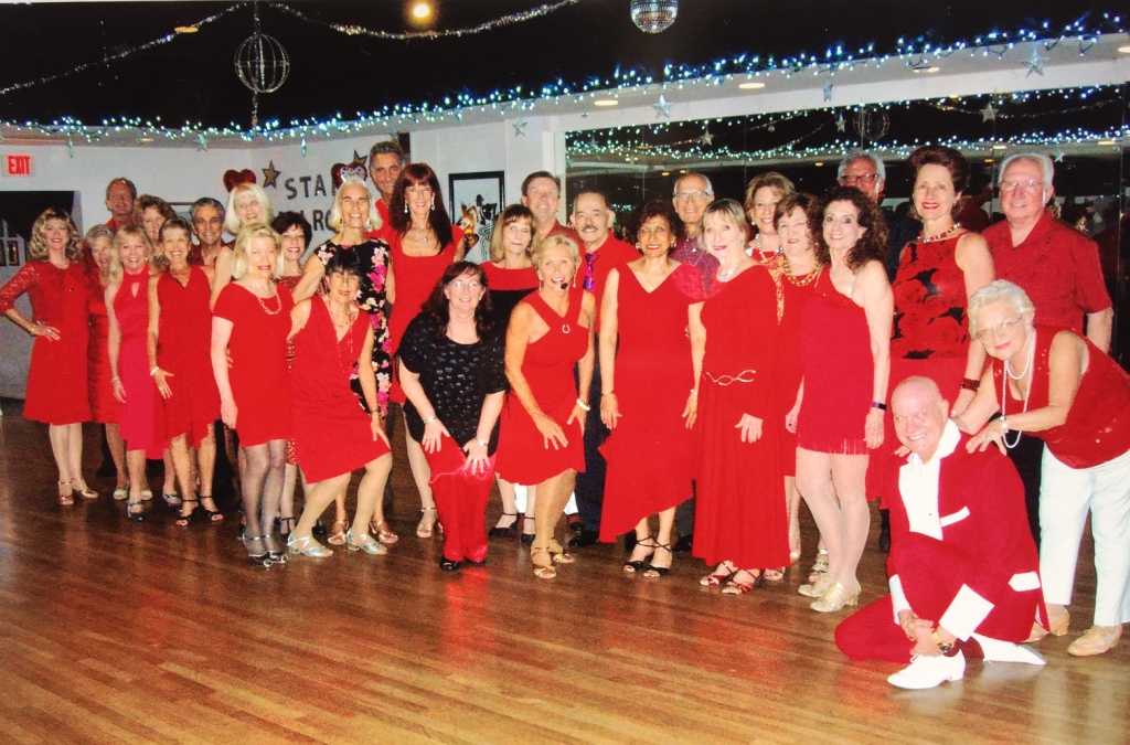 Everyone Had a Great Time in a Happy Sea of Red at our Valentine's Day Party!