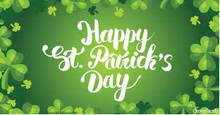 Happy St. Patrick's Day!